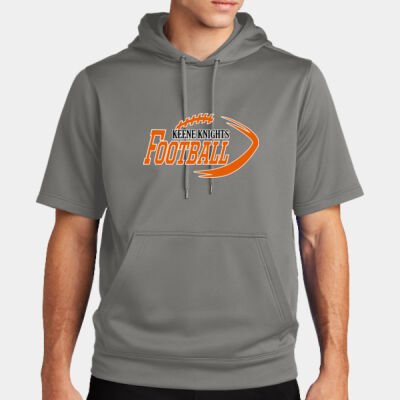 Sport Wick ® Fleece Short Sleeve Hooded Pullover  Thumbnail