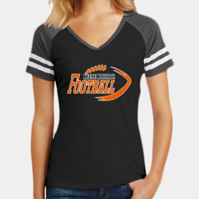 Women's Game V Neck Tee Thumbnail